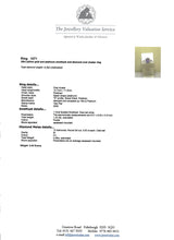 Load image into Gallery viewer, 6397: Vintage: 18ct Gold Platinum Amethyst Diamonds Cluster Ring