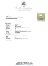 Load image into Gallery viewer, 6305Vintage:: 18ct Mixed Gold Emerald Diamonds Target Ring- total statement piece