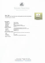 Load image into Gallery viewer, 1446: Vintage: Rare 18ct Rose Gold Sapphire Diamonds Tiara Ring