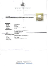 Cargar imagen en el visor de la galería, 1703: Vintage: 14ct White Gold Diamonds (1.4ct) Ring- Divine, Dazzling, Natural (0.8ct Centre stone)