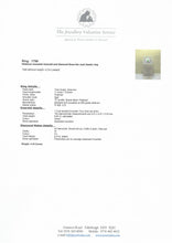 Load image into Gallery viewer, 1799: Vintage: Platinum Emerald Diamonds Flower Cluster Ring- something very special.