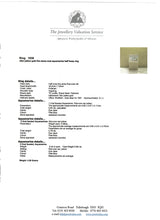 Load image into Gallery viewer, 1936: Vintage: 18ct Gold 5 Blue Aquamarines Stacker Dress Ring- Gorgeous