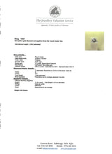 Load image into Gallery viewer, 1947: Vintage: 18ct Gold French Blue Sapphires Diamonds (1.05ct) Target Ring- Fabulous