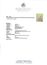 Load image into Gallery viewer, 6447 Vintage: 18ct White Gold Pink Sapphire 36 Sparkling Natural Diamonds Dress Ring