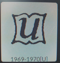 Load image into Gallery viewer, 2372 Vintage: 18ct Gold Geometric Set Blue Sapphires Natural Diamonds (0.22ct) Ring- From 1969