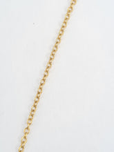 Load image into Gallery viewer, 5551: Vintage: 9ct Gold Blue Topaz Diamonds Chandelier Necklace- elegance personified