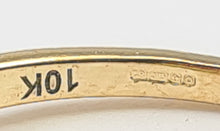 Load image into Gallery viewer, 6041 Vintage & Rare: Gold Yellow Tourmalines Diamonds Dress Ring