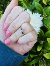 Load image into Gallery viewer, 6207 Antique: 18ct Gold Platinum Set Old European cut Diamond Solitary (0.32ct)