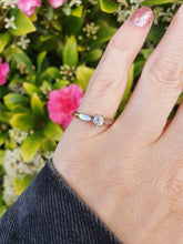 Load image into Gallery viewer, 6207 Antique: 18ct Gold Platinum Set Old European cut Diamond Solitary (0.32ct)