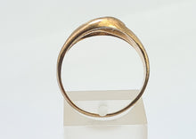 Load image into Gallery viewer, 6102 Vintage: 9ct Gold Double- Head Snakes with Garnet Eyes- From 1970