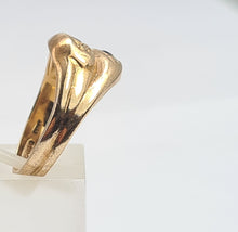 Load image into Gallery viewer, 6102 Vintage: 9ct Gold Double- Head Snakes with Garnet Eyes- From 1970