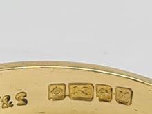 Load image into Gallery viewer, 6180 Vintage: 18ct Gold Australian Blue Sapphires Diamonds Statement Ring-From 1972