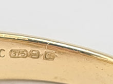 Load image into Gallery viewer, 6240 Vintage: 9ct Gold Pink Sapphires Topaz Cocktail Ring