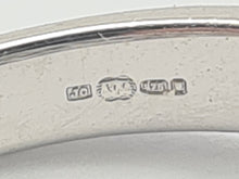 Load image into Gallery viewer, 6281 Vintage 9ct White Gold  54 Natural Cognac Diamonds Diamonds Ring