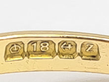 Load image into Gallery viewer, 6186 Vintage: 18ct Gold Rich Red Rubies Cluster Ring-From 1974