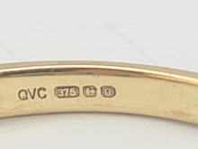 Load image into Gallery viewer, 6296 Vintage: 9ct Gold Green Diopsides 38 Natural Diamonds Ring-