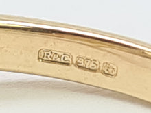 Load image into Gallery viewer, 6193 Vintage: 9ct Gold Heliodor  & Glacier Topaz Flower Head Ring