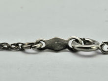 Load image into Gallery viewer, 0688: Vintage: 14ct White Gold necklace (46cm) Star Ruby Diamond Pendant- splendid