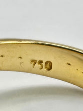 Load image into Gallery viewer, 6306 Vintage: 18ct Gold Ruby (1.76ct) Diamonds (0.6ct) Diana Style Cluster Ring