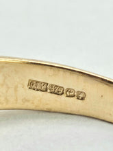 Load image into Gallery viewer, 1311: Vintage: 9ct Gold Marquise Cut Garnet Pink Tourmalines Ring-