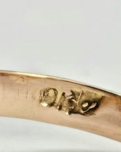 Load image into Gallery viewer, 6318: Vintage: Egyptian 9ct Gold Round Cut Yellow Citrine Ring- rare beauty