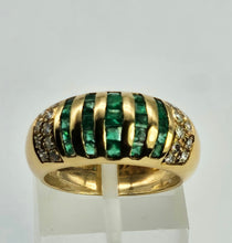 Load image into Gallery viewer, 6304 Vintage: 18ct Gold Art Deco Style Cocktail Ring- exquisite statement