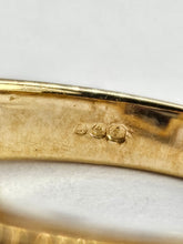 Cargar imagen en el visor de la galería, 1000: Vintage: 9ct Gold Caribbean Topaz Moonstones Cocktail Ring- extraordinary