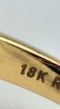 Cargar imagen en el visor de la galería, 1446: Vintage: Rare 18ct Rose Gold Sapphire Diamonds Tiara Ring- UPDATED
