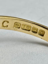 Load image into Gallery viewer, 6350: Vintage: 18ct Gold Rich Red Garnet 12 Diamonds Diana Style Cluster Ring - From 1972