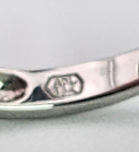 Cargar imagen en el visor de la galería, 1181: Vintage: 14ct White Gold Pink Sapphires 18 Diamonds Cocktail Ring- UPDATED