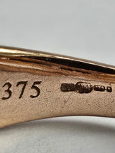 Load image into Gallery viewer, 6356 Vintage: 9ct Rose Gold 40 Diamonds Openwork Dress Ring