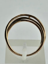 Load image into Gallery viewer, 6356 Vintage: 9ct Rose Gold 40 Diamonds Openwork Dress Ring