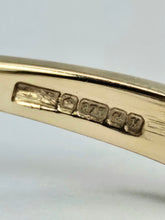 Load image into Gallery viewer, 6308: Vintage: 9ct Gold Large Emerald Cut Smokey Quartz Statement Ring