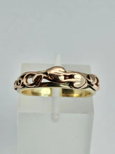 Cargar imagen en el visor de la galería, 1408: Vintage: 9ct Rose & Yellow Gold Clogau "Tree of Life" Ring- superb