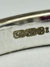 Load image into Gallery viewer, 1499: Vintage: 18ct White Gold Blood Ruby Diamonds Dress Ring- exquisite