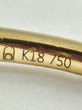 Load image into Gallery viewer, 1520: Vintage: 18ct Gold Rubies Diamonds Tiered Cocktail Ring