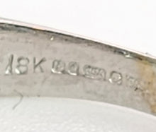 Load image into Gallery viewer, 1352: Vintage: 18ct Gold Vivid Tanzanites 26 Diamonds Dress Ring- exquisite, crisp, sparkling