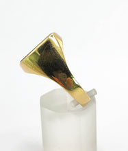 Load image into Gallery viewer, 1656: Vintage: 18ct Gold Black Onyx Signet Ring- unisex appeal, nice weight
