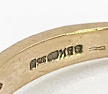 Load image into Gallery viewer, 1631: Vintage: 9ct Gold Heart-Cut Peridot 14 Diamonds Cluster Ring- Lush, sparkling, beauty