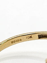 Load image into Gallery viewer, 1852: Vintage; 9ct Gold White Opals Cross-Over Stacker Ring- Symbolic beauty