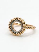 Load image into Gallery viewer, 1871: Vintage: 18ct Rose Gold 28 Diamonds Dress Ring- iconic design, a natural beauty