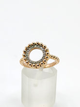 Load image into Gallery viewer, 1871: Vintage: 18ct Rose Gold 28 Diamonds Dress Ring- iconic design, a natural beauty