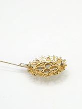 Load image into Gallery viewer, 1904: Vintage Old: Large 9ct Gold Pendant & Brooch 12 Vivid Opals - Beautiful colour play