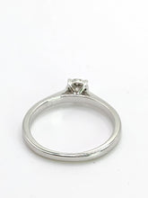 Load image into Gallery viewer, 1992: Vintage: 9ct White Gold 11 Natural Diamonds Dress/Stacker Ring- Petite, sparkling beauty