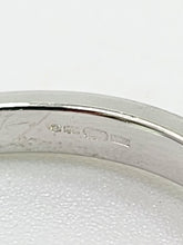 Load image into Gallery viewer, 1992: Vintage: 9ct White Gold 11 Natural Diamonds Dress/Stacker Ring- Petite, sparkling beauty