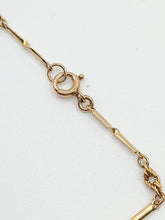 Load image into Gallery viewer, 1903: Antique: Victorian 9ct Gold Turquoise Necklace (61cm) & Bracelet (18cm) Set