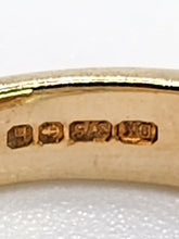 Load image into Gallery viewer, 2083: Vintage; 9ct Gold 25 Natural Diamonds Crossover Ring- Excellent