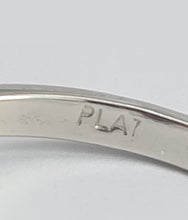 Load image into Gallery viewer, 1955: Vintage: Platinum Amethyst (1.64ct) Diamonds (0.5ct) 3-Stone Straight Ring- an absolute beauty.