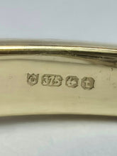 Load image into Gallery viewer, 1895: Vintage: 9ct Gold Blue & White Diamonds Openwork Dress Ring- 50 natural sparkling diamonds