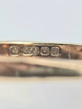 Load image into Gallery viewer, 2197: Vintage: 9ct Gold Mixed-Cut Rich Red Garnets Cluster Ring- From 1976